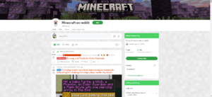 Minecraft Reddit